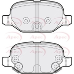Apec Red Brake Pads (PAD2058)
