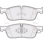 Apec Black Brake Pads Front (PAD2116B)