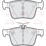 Apec Red Brake Pads (PAD2178)