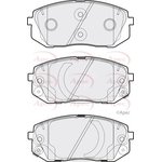 Apec Red Brake Pads (PAD2193)