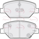 Apec Red Brake Pads (PAD2210)