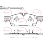 Apec Red Brake Pads (PAD2227)