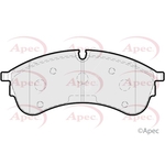 Apec Red Brake Pads (PAD2230)