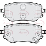 Apec Red Brake Pads (PAD2240)