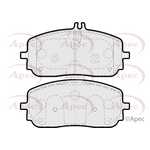 Apec Red Brake Pads (PAD2245)