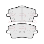 Apec Red Brake Pads (PAD2249) Fits: Volvo