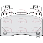 Apec Brake Pads With Damping (PAD2255)