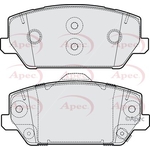 Apec Brake Pads (PAD2270) Fits: Hyundai