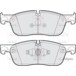 Apec Black Brake Pads Front (PAD2295B)