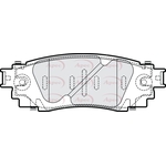 Apec Red Brake Pads (PAD2307)