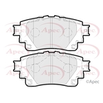 Apec Red Brake Pads (PAD2308)