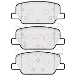 Apec Red Brake Pads (PAD2313)