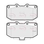 Apec Red Brake Pads (PAD2316)