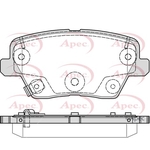Apec Red Brake Pads (PAD2323)