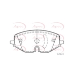 Apec Red Brake Pads (PAD2334)