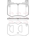 Apec Red Brake Pads (PAD2344)