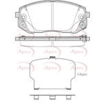 Apec Red Brake Pads (PAD2348)