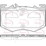Apec Red Brake Pads (PAD2358)