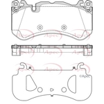 Apec Red Brake Pads (PAD2361) Fits: Mercedes-Benz