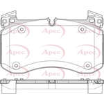 Apec Red Brake Pads (PAD2362)