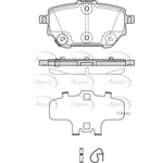 Apec Red Brake Pads (PAD2381)