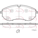 Apec Red Brake Pads (PAD2388)