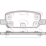 Apec Red Brake Pads (PAD2410)