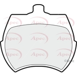 Apec Red Brake Pads (PAD37)