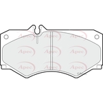 Apec Red Brake Pads (PAD420)