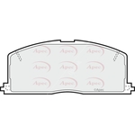 Apec Red Brake Pads (PAD421) Fits: Toyota