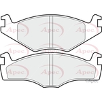 Apec Red Brake Pads (PAD438)