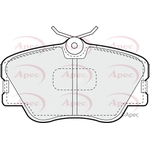 Apec Red Brake Pads (PAD466)