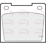Apec Red Brake Pads (PAD538)
