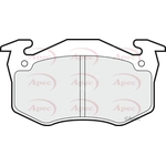 Apec Red Brake Pads (PAD573)