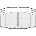 Apec Red Brake Pads (PAD581)