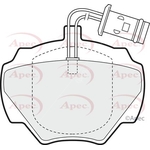 Apec Red Brake Pads (PAD582)