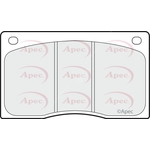 Apec Red Brake Pads (PAD585)