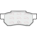Apec Red Brake Pads (PAD587)