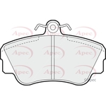 Apec Brake Pads With Spring & Bolts (PAD648) Fits: Volvo