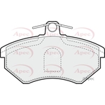 Apec Brake Pads With Spring & Bolts (PAD707)