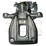 Apec Red Brake Caliper Rear Right (RCA161N)