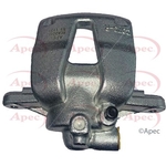 Apec Red Brake Caliper Front Right (RCA201N)