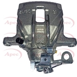 Apec Red Brake Caliper Rear Right (RCA204N)