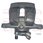 Apec Red Brake Caliper Rear Right (RCA205N)