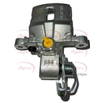 Apec Red Brake Caliper Rear Right (RCA281N)