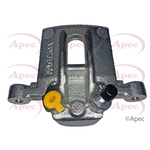 Apec Red Brake Caliper Rear Right (RCA345N)