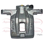 Apec Red Brake Caliper Rear Right (RCA386N)