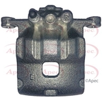 Apec Red Brake Caliper Front Right (RCA587N)