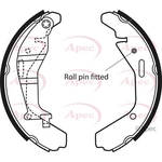 Apec Rear Brake Shoes (SHU694)