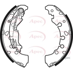 Apec Rear Brake Shoes (SHU697)